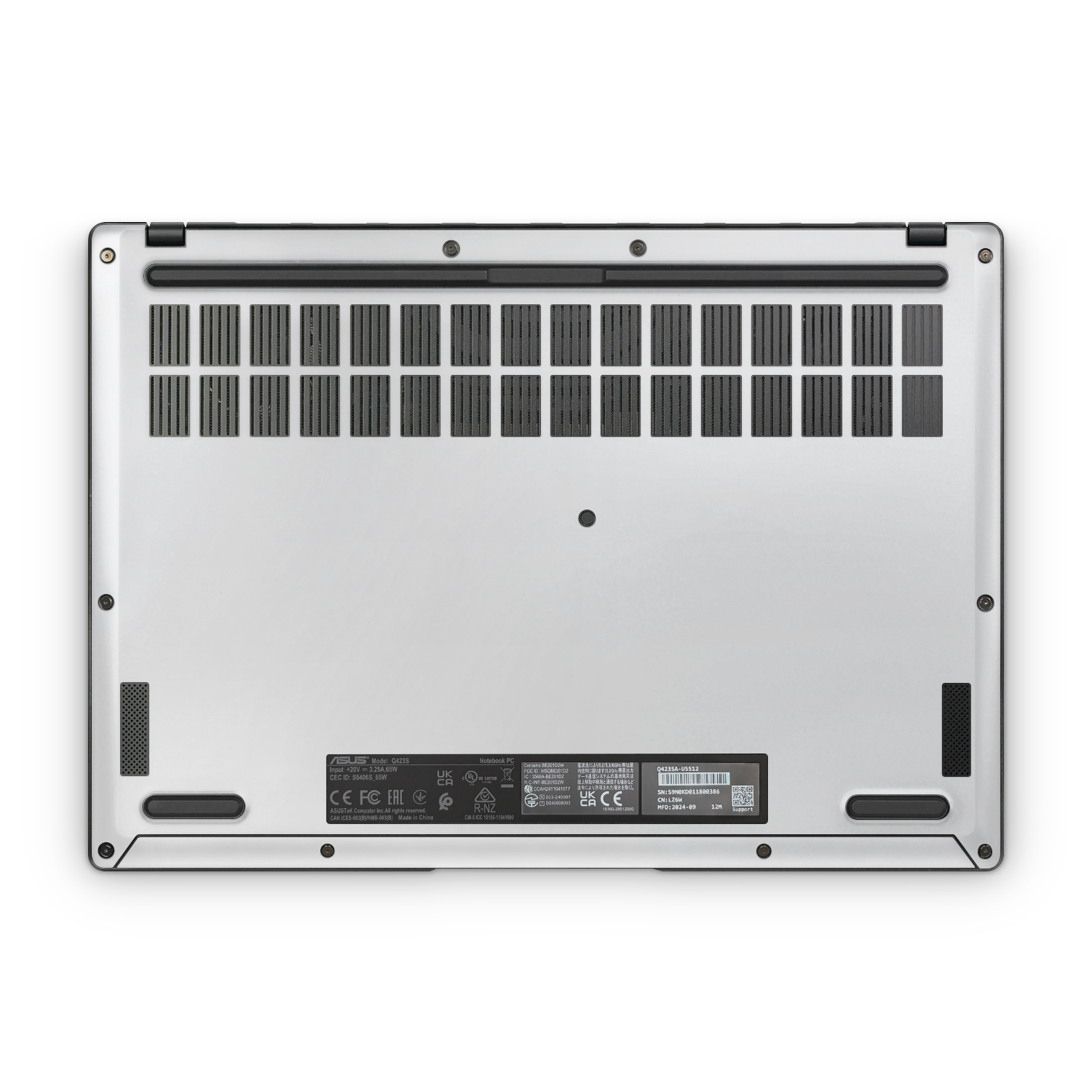 Asus Vivobook S14 2025 Professional Bottom Frosty Vanilla Skin Wrap Cover