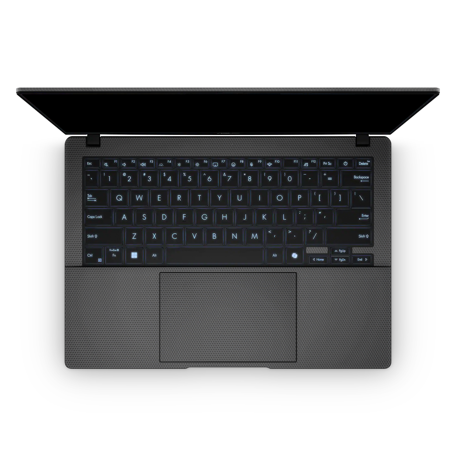 Asus Vivobook S14 2025 Professional Interior Black Matrix Skin Wrap Cover