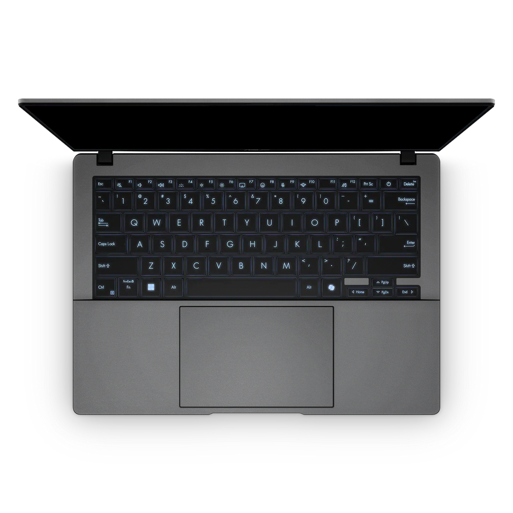 Asus Vivobook S14 2025 Professional Interior Charcoal Grey Skin Wrap Cover