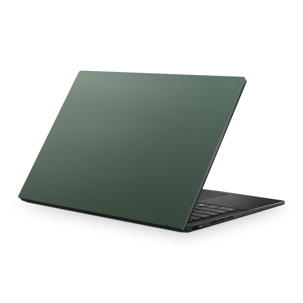 Asus Zenbook 14 OLED 2024 Essentials Matte Green Metallic Skin Wrap Cover