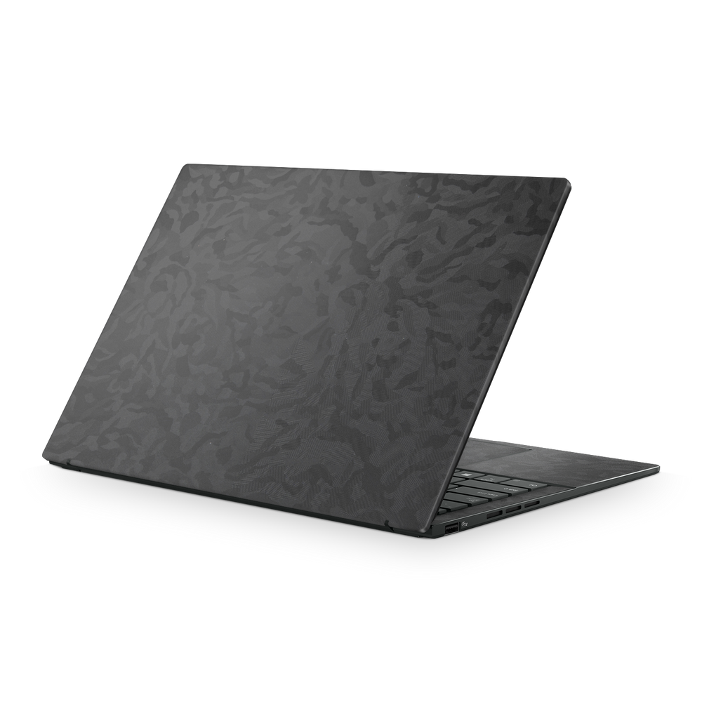Asus Zenbook 14 Oled 2024 Premium Black Camo Skin Wrap Cover