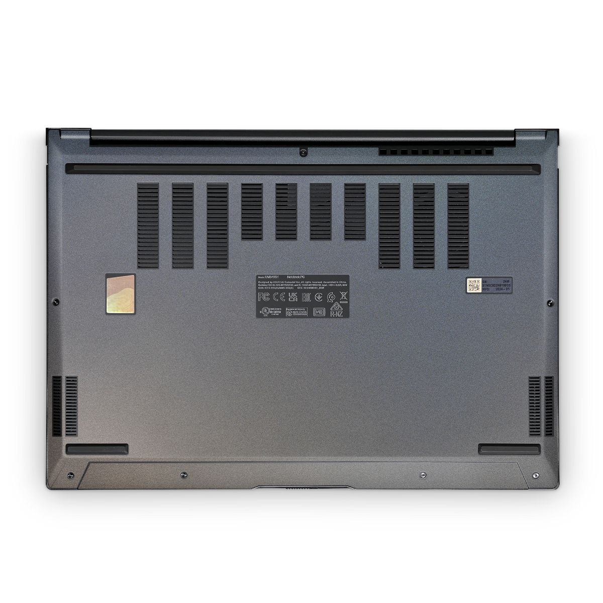 Asus Zenbook 14 Oled 2024 Premium Bottom Prism Skin Wrap Cover