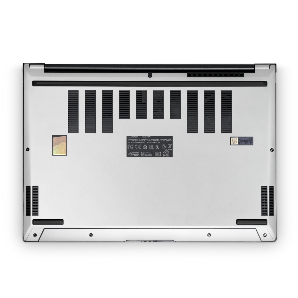 Asus Zenbook 14 Oled 2024 Premium Bottom Satin White Skin Wrap Cover