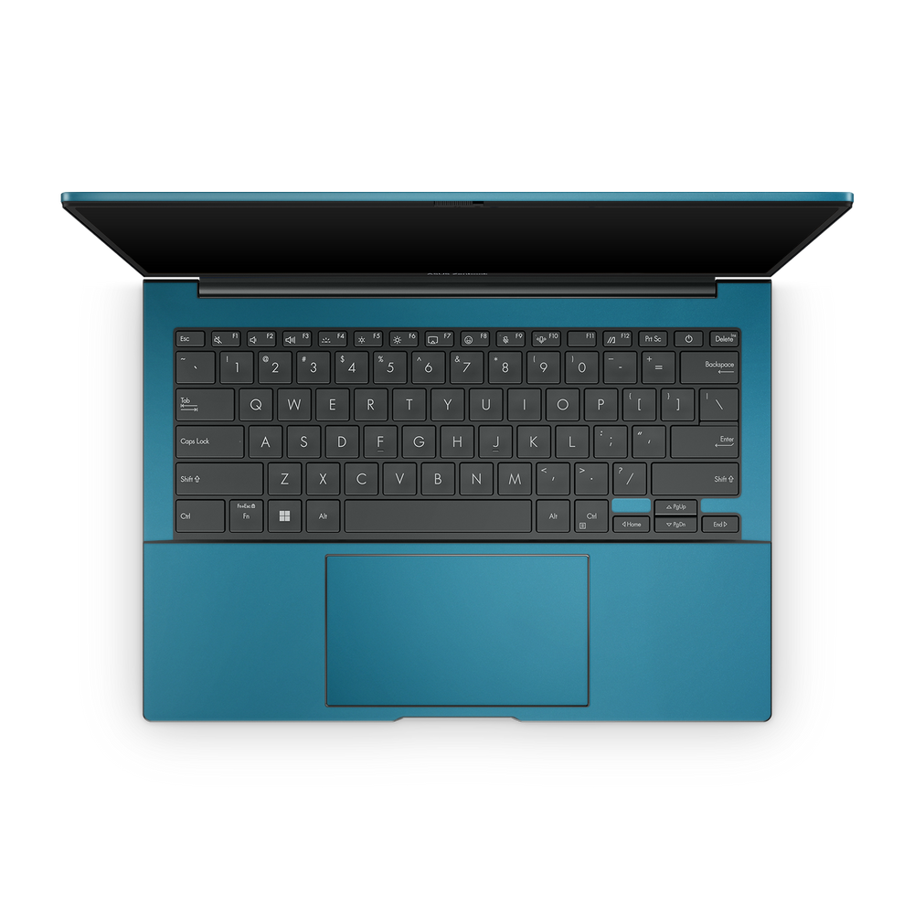Asus Zenbook 14 Oled 2024 Premium Interior Satin Ocean Shimmer Skin Wrap Cover