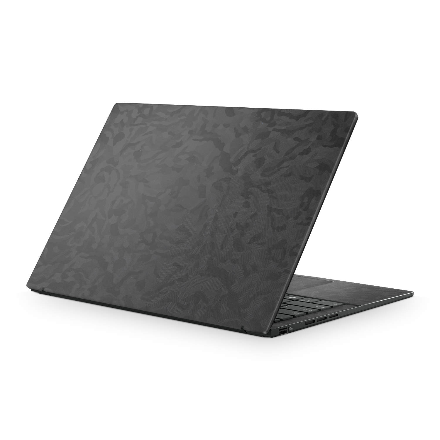 Asus Zenbook 14 Oled 2024 Professional Black Camo Skin Wrap Cover