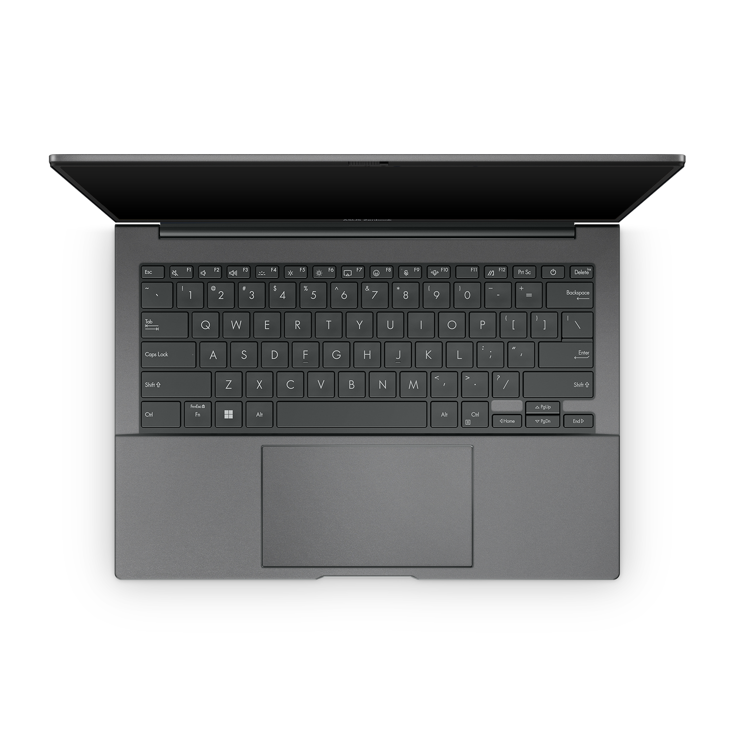 Asus Zenbook 14 Oled 2024 Professional Interior Charcoal Grey Skin Wrap Cover