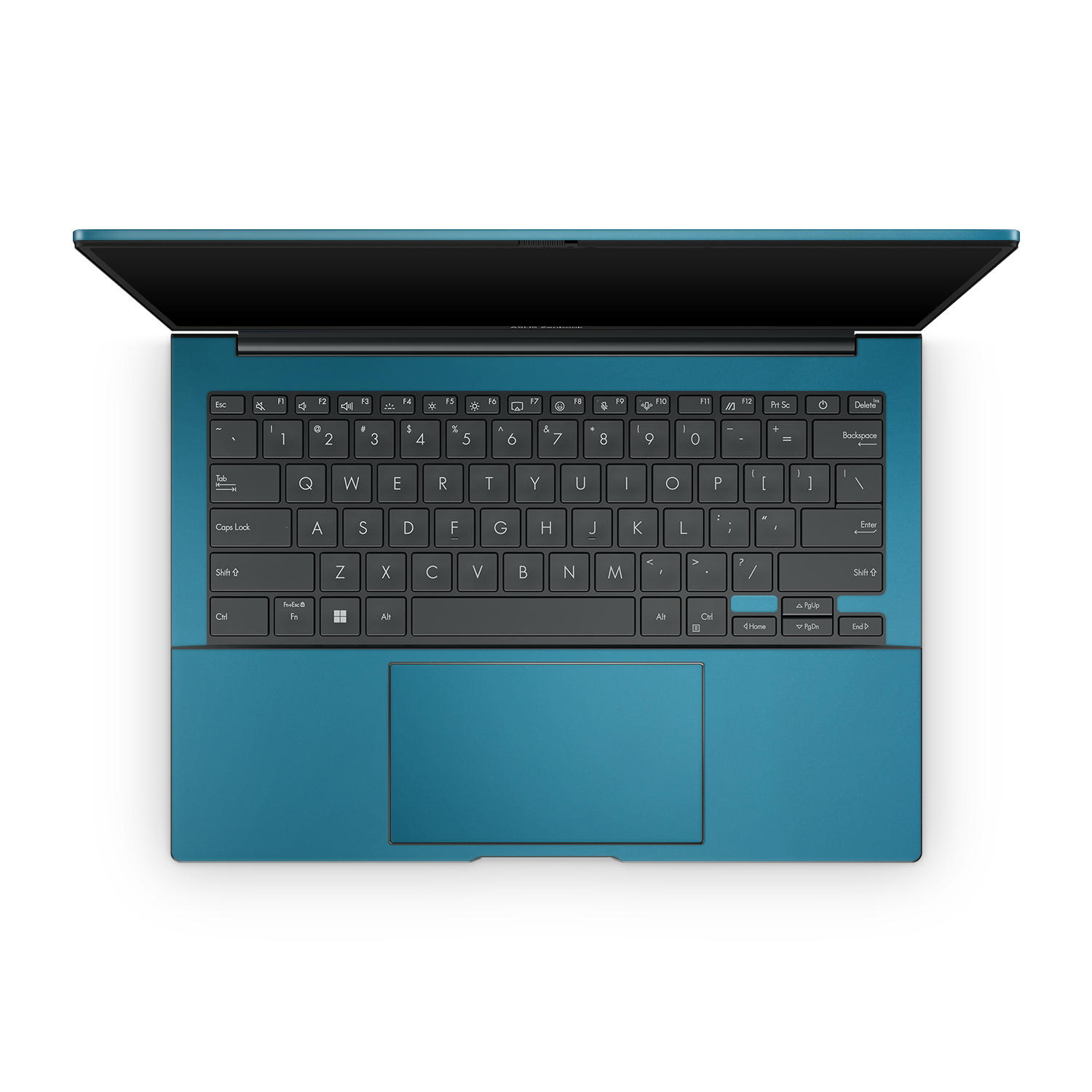 Asus Zenbook 14 Oled 2024 Professional Interior Satin Ocean Shimmer Skin Wrap Cover