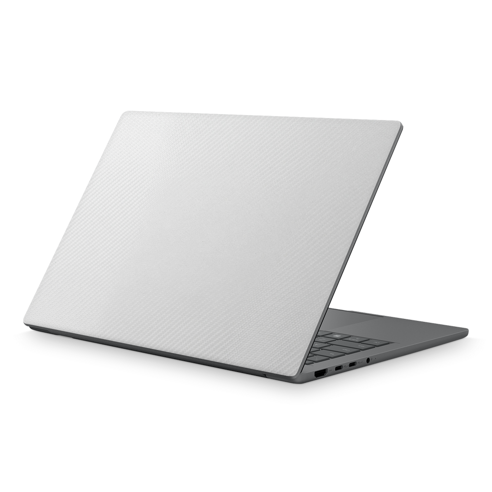 Asus Zenbook A14 2025 Essentials White Carbon Fiber Skin Wrap Cover