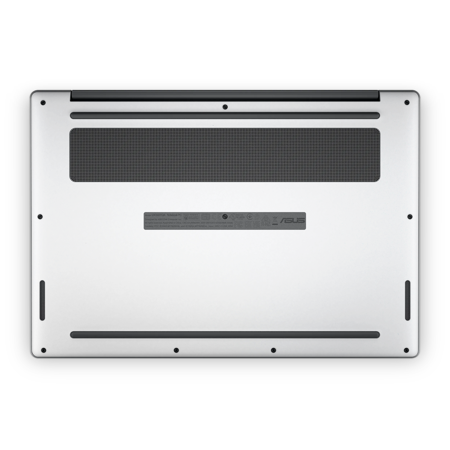 Asus Zenbook A14 2025 Professional Bottom Frosty Vanilla Skin Wrap Cover
