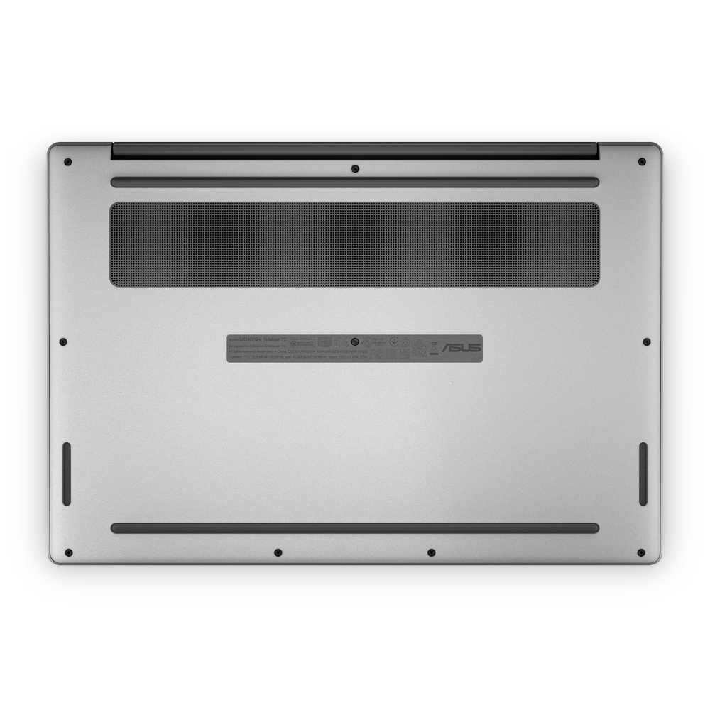 Asus Zenbook A14 2025 Professional Bottom Satin Aluminum Skin Wrap Cover