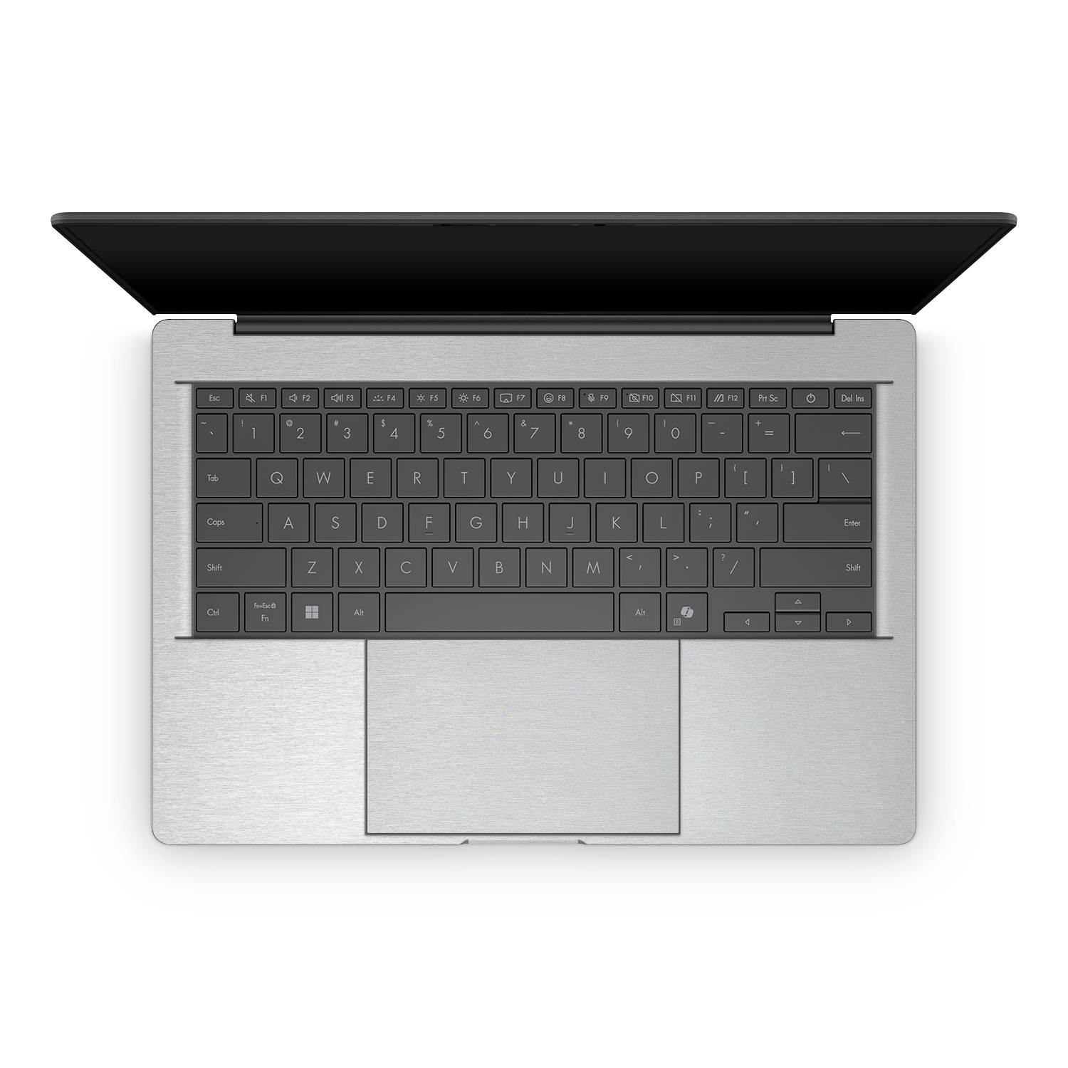 Asus Zenbook A14 2025 Professional Interior Brushed Aluminum Skin Wrap Cover