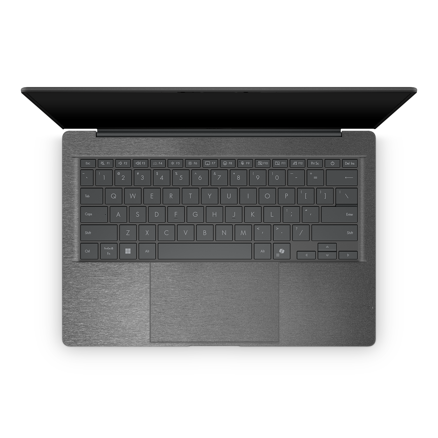 Asus Zenbook A14 2025 Professional Interior Brushed Black Skin Wrap Cover