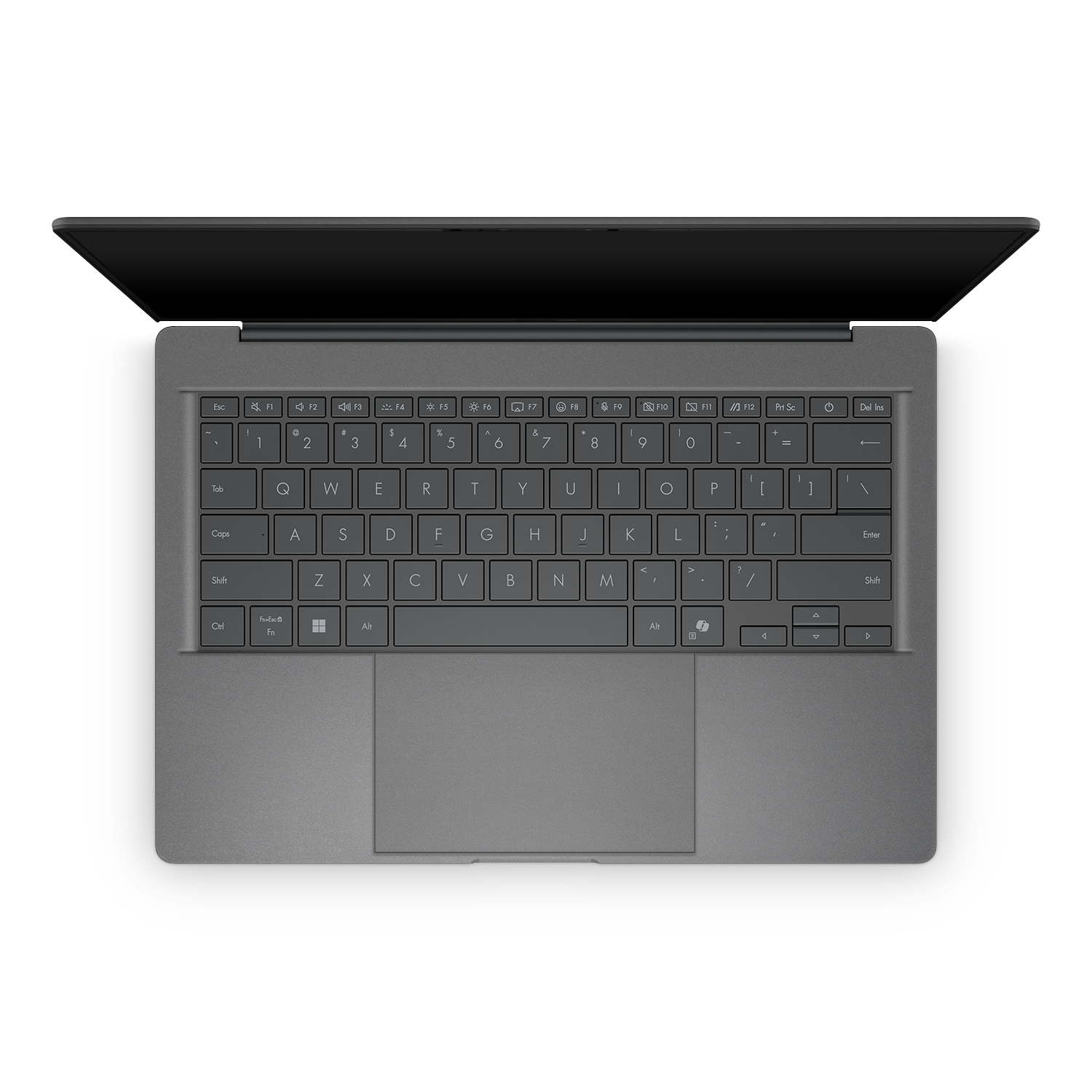Asus Zenbook A14 2025 Professional Interior Charcoal Grey Skin Wrap Cover