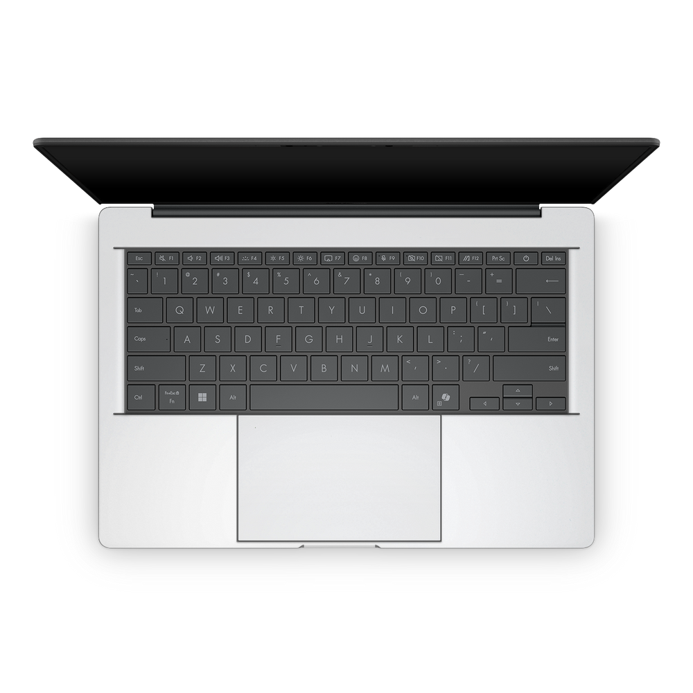 Asus Zenbook A14 2025 Professional Interior Frosty Vanilla Skin Wrap Cover