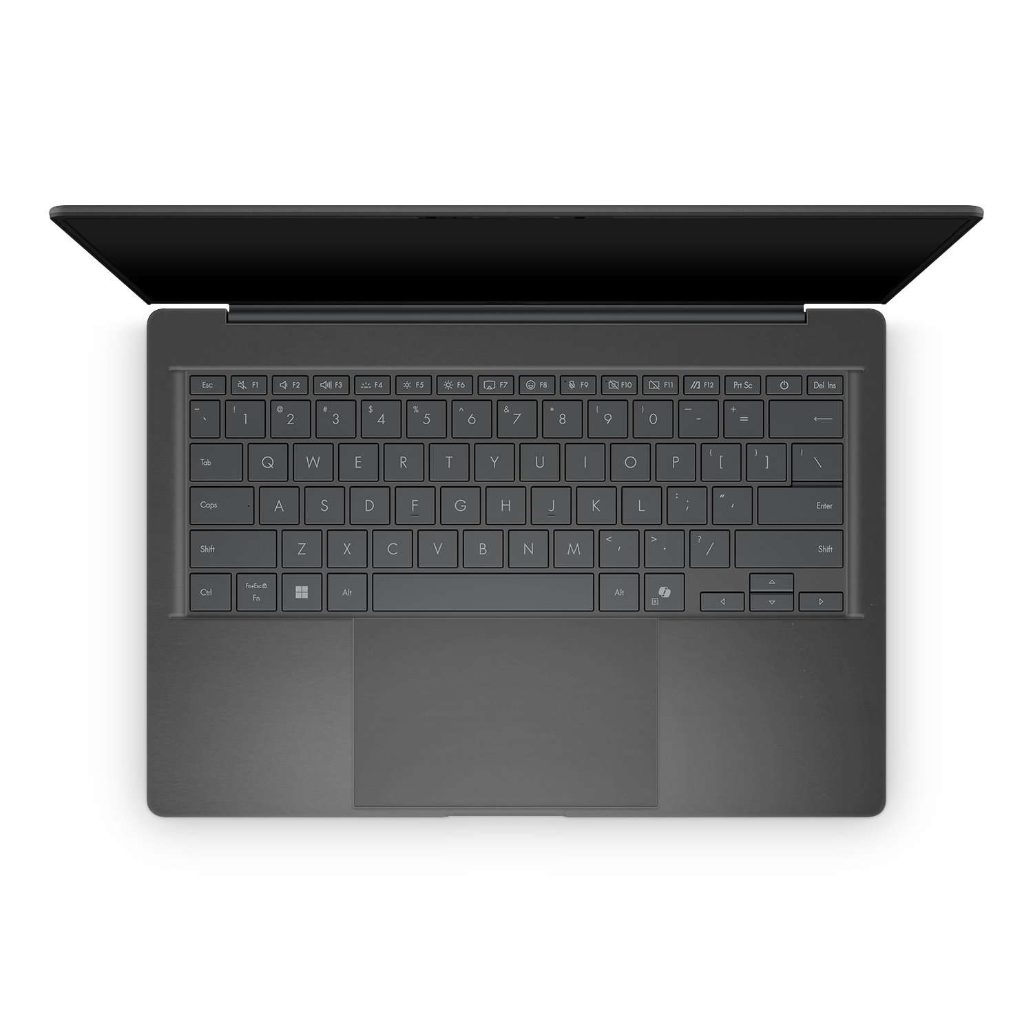 Asus Zenbook A14 2025 Professional Interior Matte Black Skin Wrap Cover