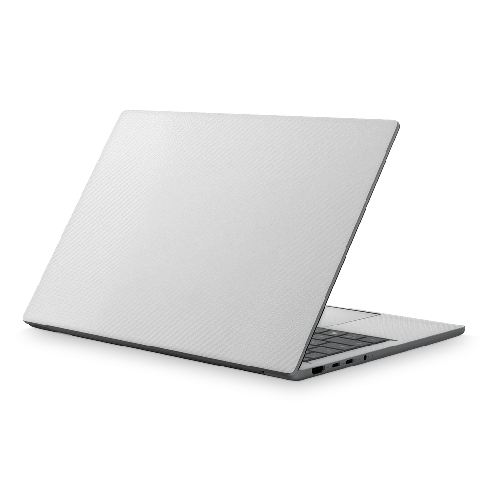 Asus Zenbook A14 2025 Professional White Carbon Fiber Skin Wrap Cover