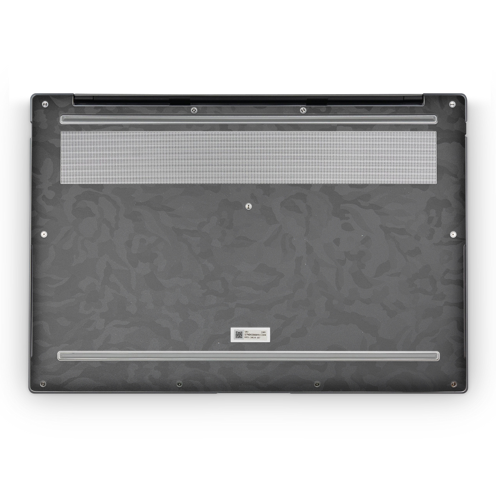 Asus Zenbook S14 2024 Premium Bottom Black Camo Skin Wrap Cover