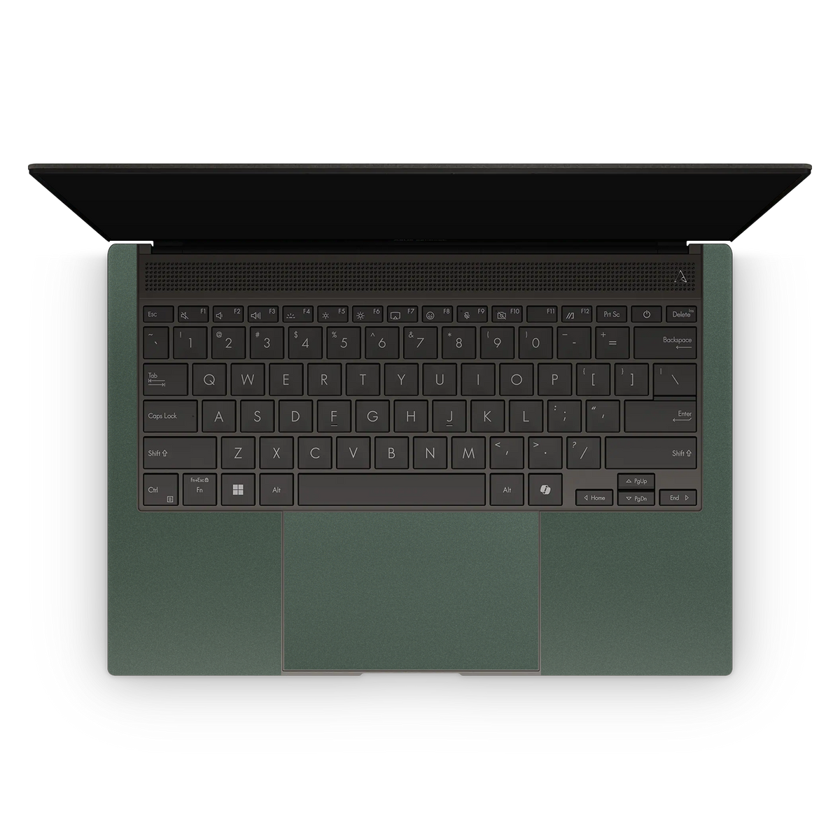 Asus ZenBook S14 2024 Premium Interior Matte Green Metallic Skin Wrap Cover