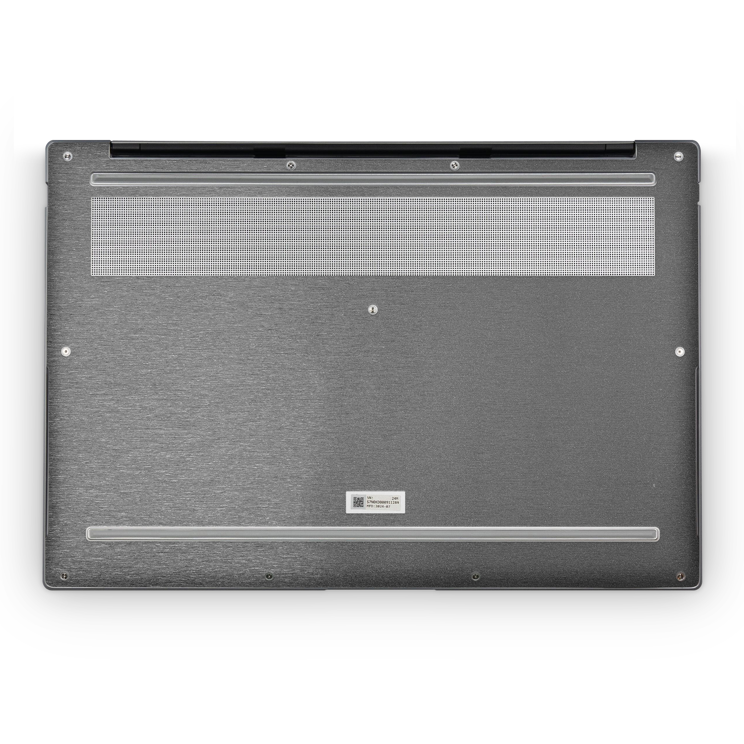 Asus Zenbook S14 2024 Professional Bottom Brushed Black Skin Wrap Cover