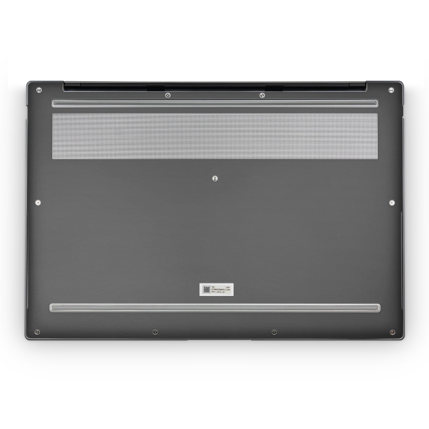 Asus Zenbook S14 2024 Professional Bottom Matte Black Skin Wrap Cover