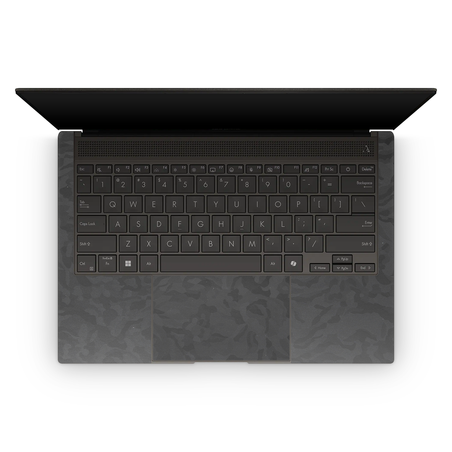 Asus Zenbook S14 2024 Professional Interior Black Camo Skin Wrap Cover