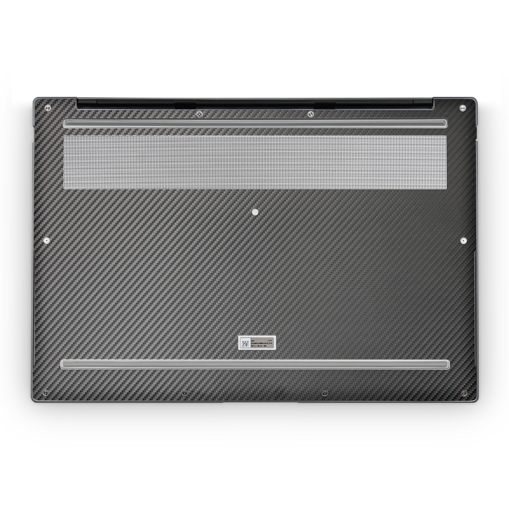 Asus Zenbook S16 2024 Premium Bottom Black Carbon Fiber Skin Wrap Cover