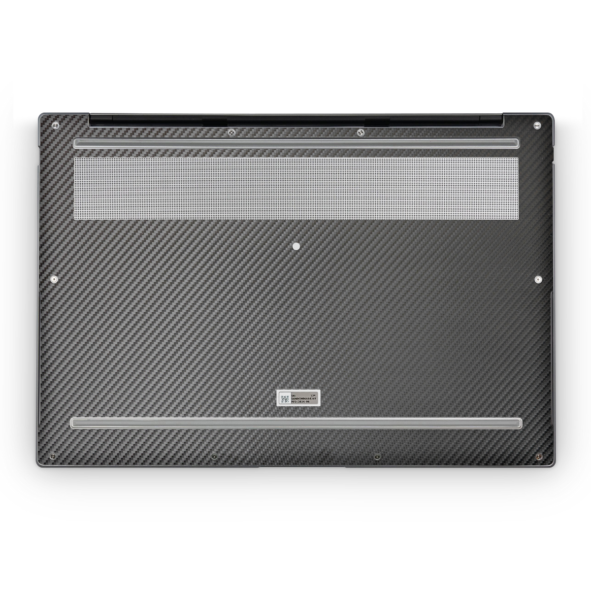Asus Zenbook S16 2024 Premium Bottom Black Carbon Fiber Skin Wrap Cover