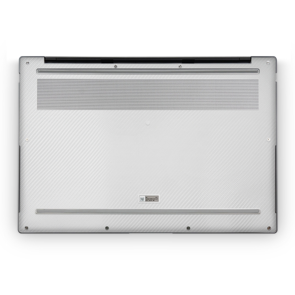 Asus Zenbook S16 2024 Premium Bottom White Carbon Fiber Skin Wrap Cover