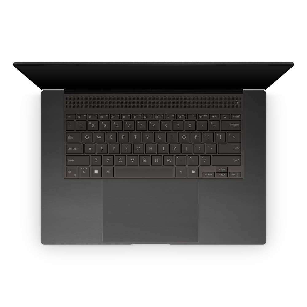 Asus Zenbook S16 2024 Premium Interior Matte Black Skin Wrap Cover
