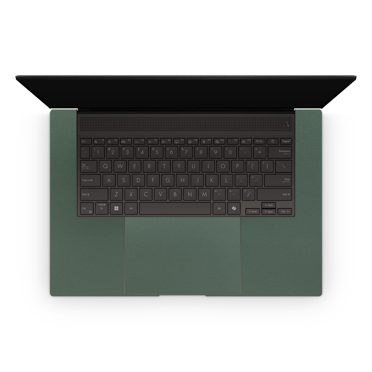 Asus ZenBook S16 2024 Premium Interior Matte Green Metallic Skin Wrap Cover
