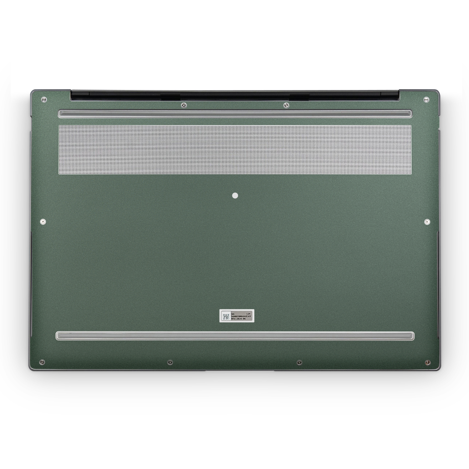 Asus ZenBook S16 2024 Professional Bottom Matte Green Metallic Skin Wrap Cover