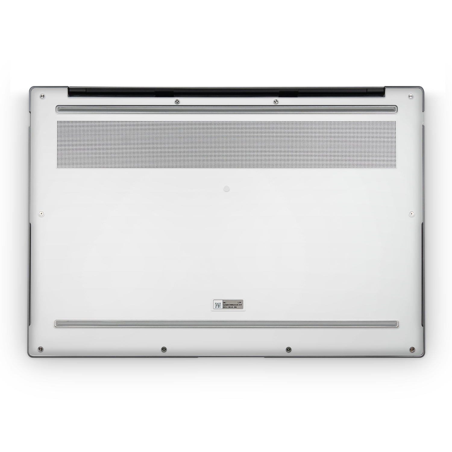 Asus Zenbook S16 2024 Professional Bottom Satin White Skin Wrap Cover