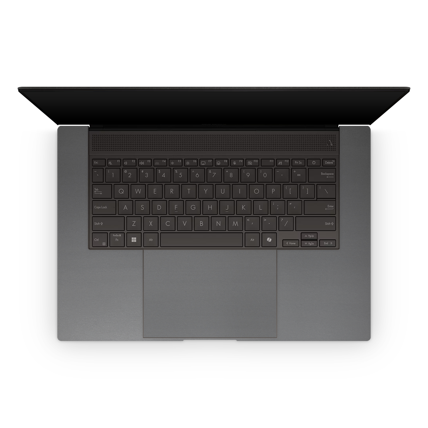 Asus Zenbook S16 2024 Professional Interior Charcoal Grey Skin Wrap Cover