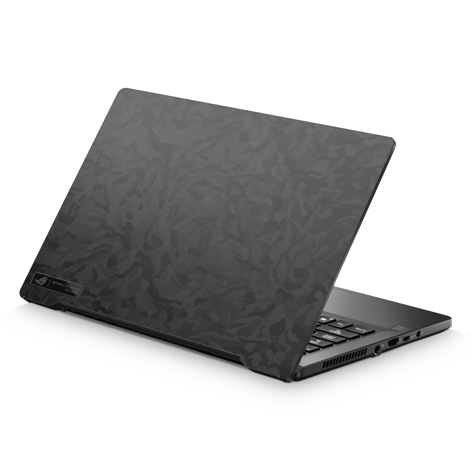 Asus Zephyrus G14 2021 Essentials Black Camo Skin Wrap Cover
