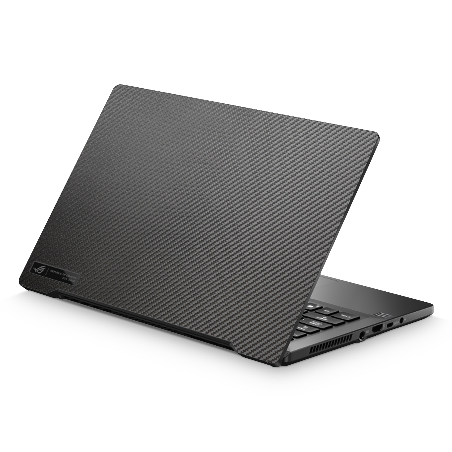 Asus Zephyrus G14 2021 Essentials Black Carbon Fiber Skin Wrap Cover
