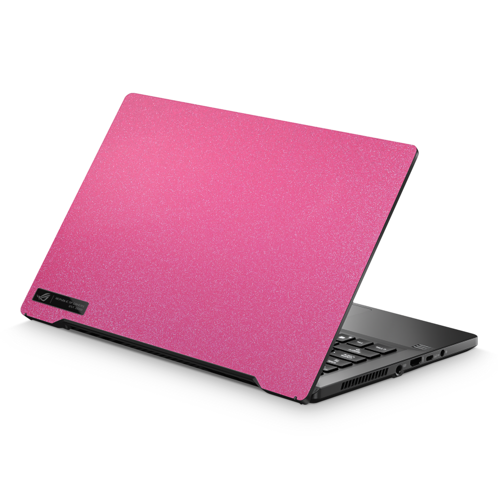 Asus Zephyrus G14 2021 Essentials Pink Glitterbomb Skin Wrap Cover