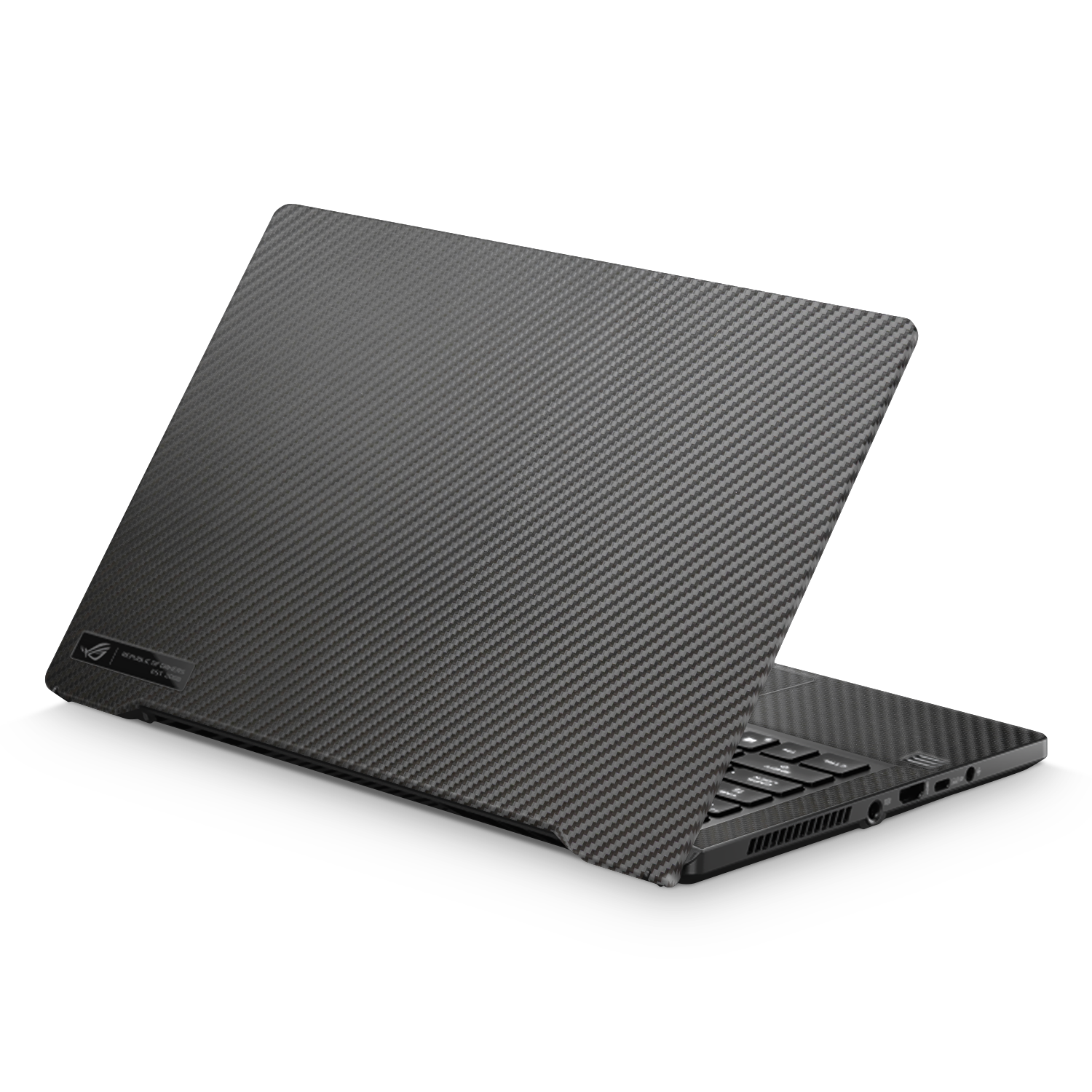 Asus Zephyrus G14 2021 Professional Black Carbon Fiber Skin Wrap Cover