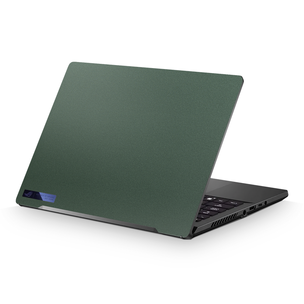 Asus Zephyrus G14 2022 Essentials Matte Green Metallic Skin Wrap Cover
