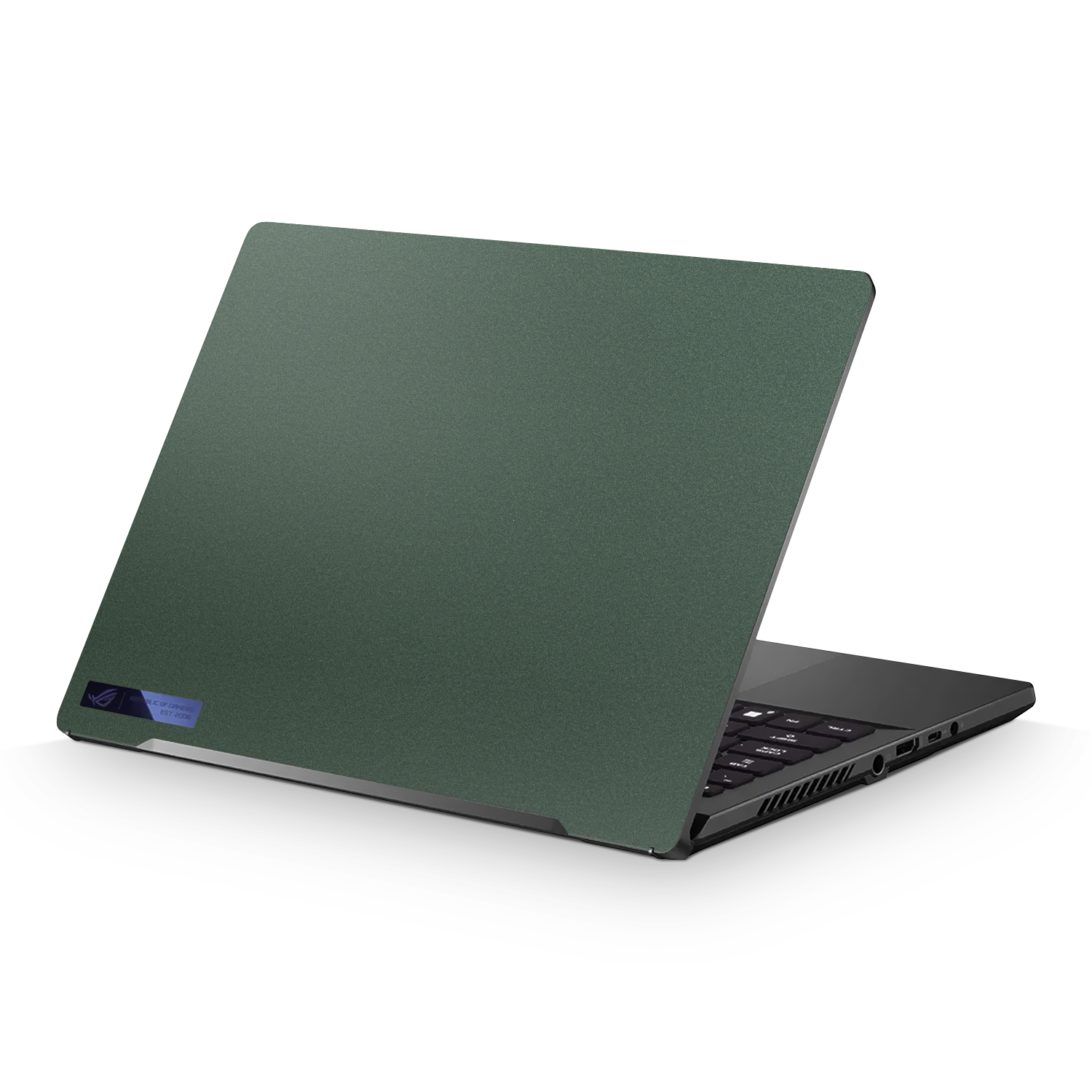 Asus Zephyrus G14 2022 Essentials Matte Green Metallic Skin Wrap Cover