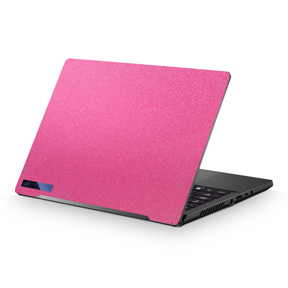 Asus Zephyrus G14 2022 Essentials Pink Glitterbomb Skin Wrap Cover