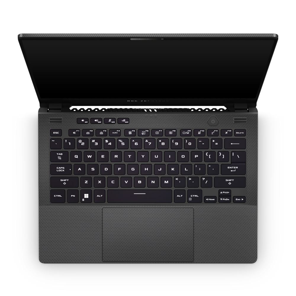 Asus Zephyrus G14 2022 Professional Interior Black Matrix Skin Wrap Cover