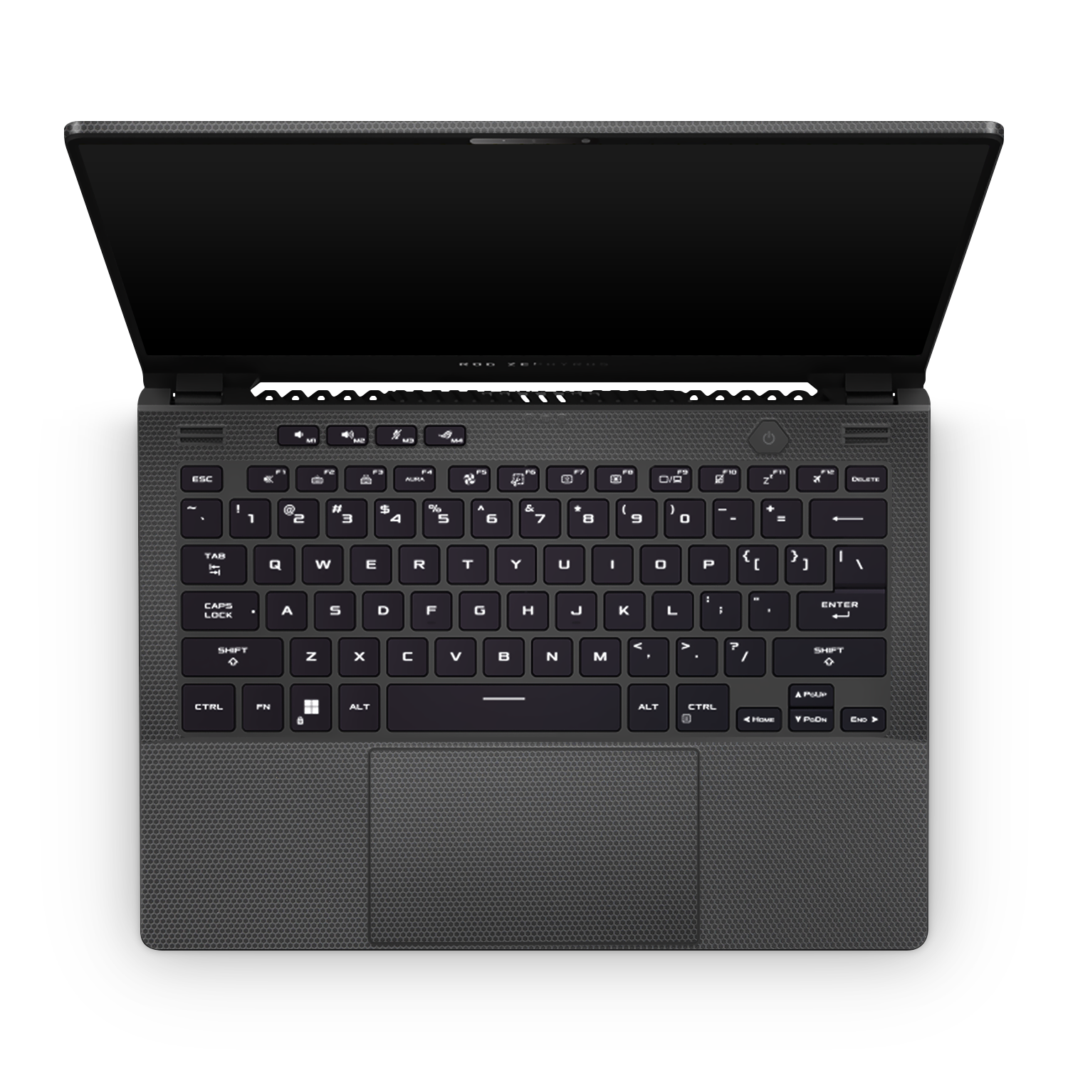 Asus Zephyrus G14 2022 Professional Interior Black Matrix Skin Wrap Cover