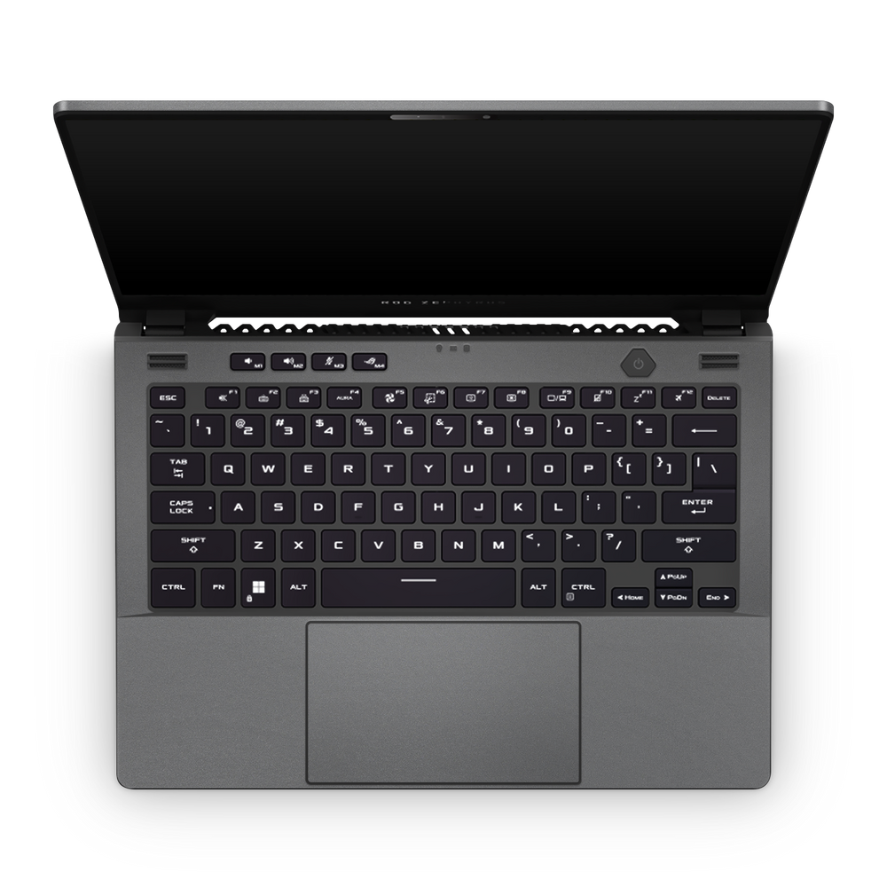 Asus Zephyrus G14 2022 Professional Interior Charcoal Grey Skin Wrap Cover