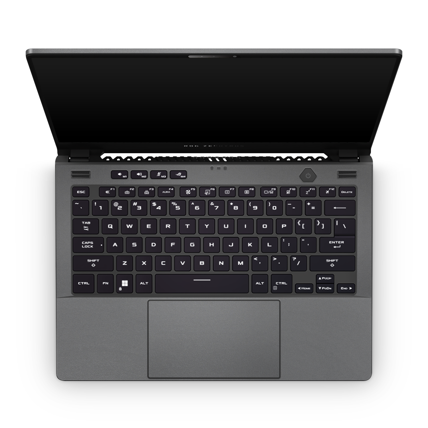 Asus Zephyrus G14 2022 Professional Interior Charcoal Grey Skin Wrap Cover
