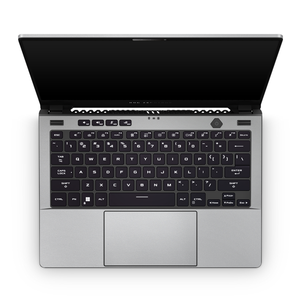 Asus Zephyrus G14 2022 Professional Interior Satin Aluminum Skin Wrap Cover