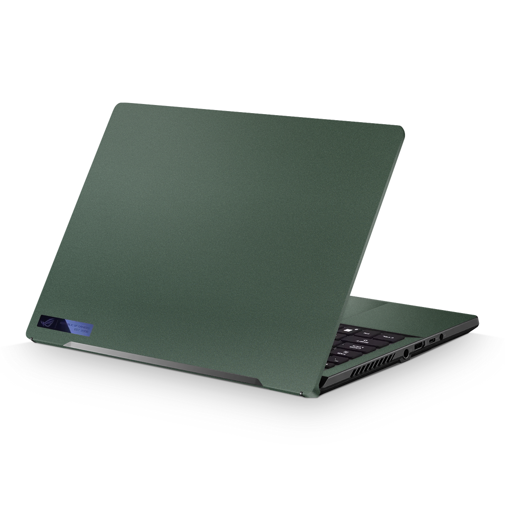 Asus Zephyrus G14 2022 Professional Matte Green Metallic Skin Wrap Cover
