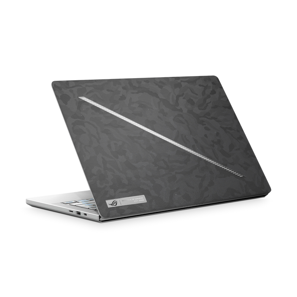 Asus Zephyrus G14 2024 Essentials Black Camo Skin Wrap Cover