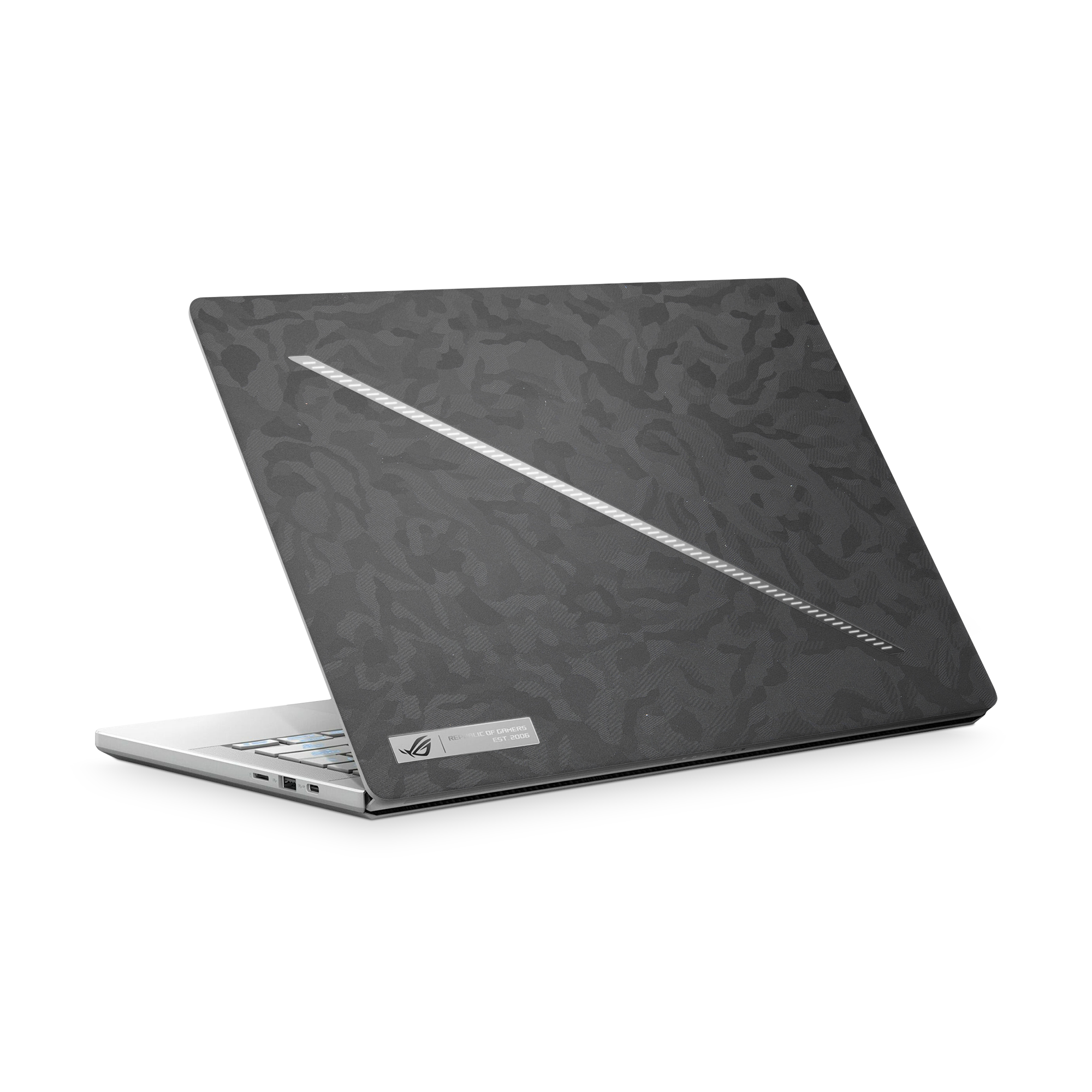 Asus Zephyrus G14 2024 Essentials Black Camo Skin Wrap Cover