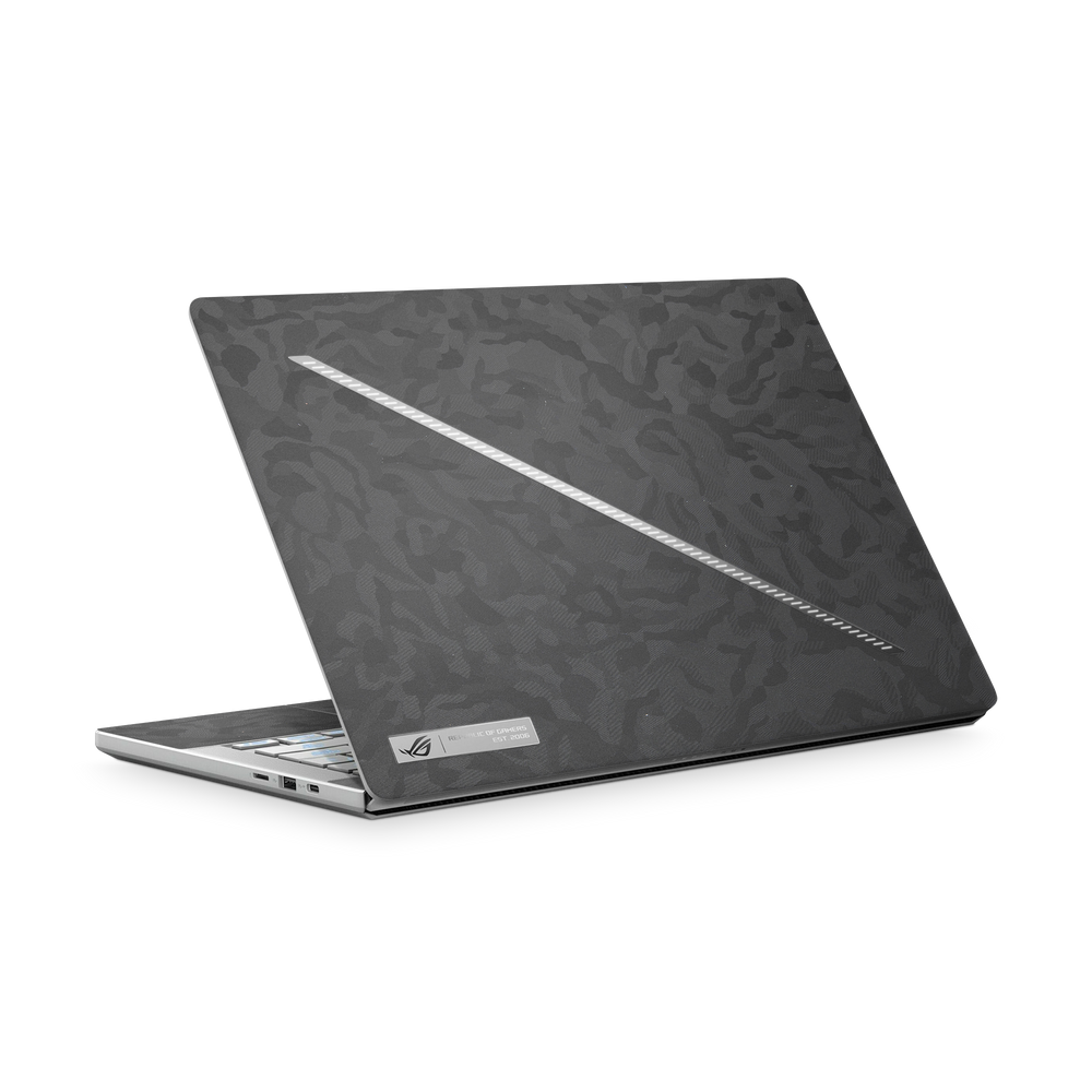 Asus Zephyrus G14 2024 Professional Black Camo Skin Wrap Cover