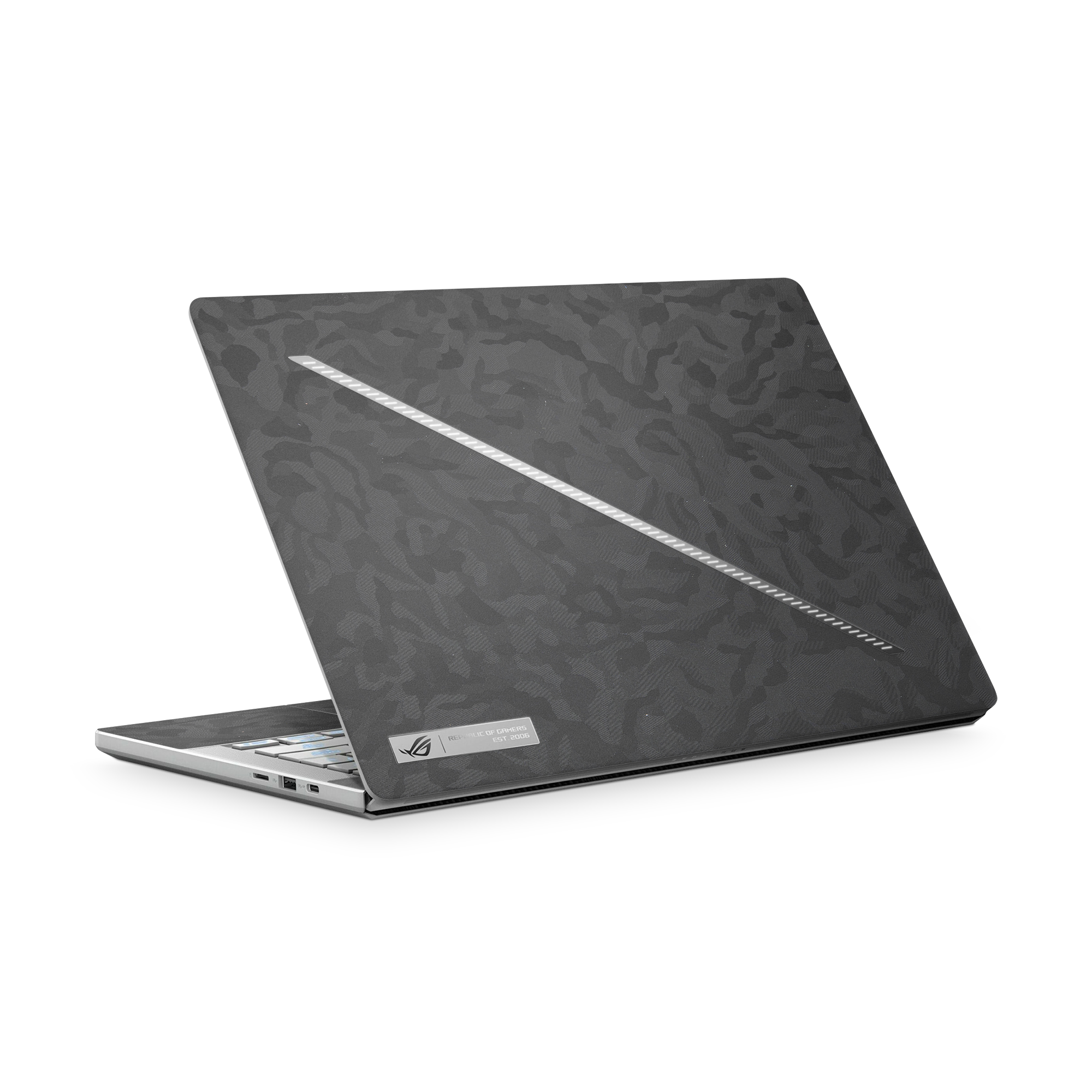Asus Zephyrus G14 2024 Professional Black Camo Skin Wrap Cover